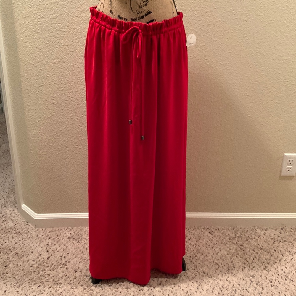 Women’s Faded Glory Red Maxi Skirt
